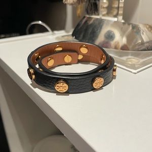 Tory Burch Black Wrap Bracelet